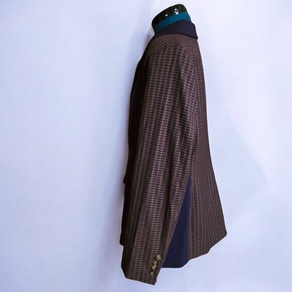 DKNY Long Sleeve One-Button Jacket in Toffee - Size 16 - Picture 4 of 7